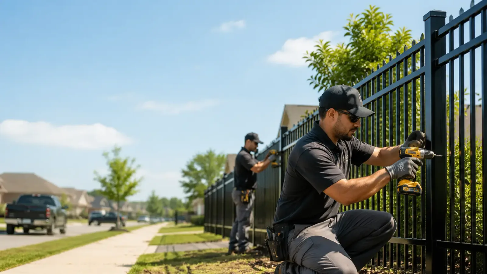 Metal Fence Installation in Dayton, NY